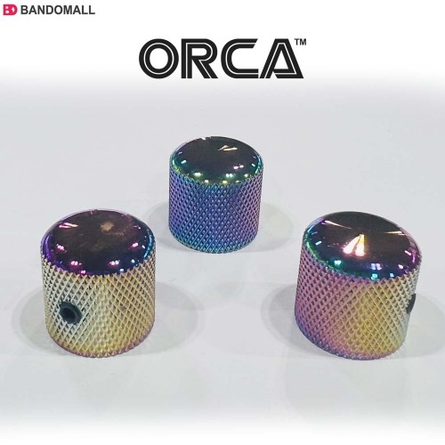 Other Metal knobs ORCA Metal Dome Knob OC-MDK Rainbow (1 sold)